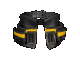 TP; Industriele gereedschapsgordel, 2 afneembare holsters, Verstelbare leren riem, metalen gesp